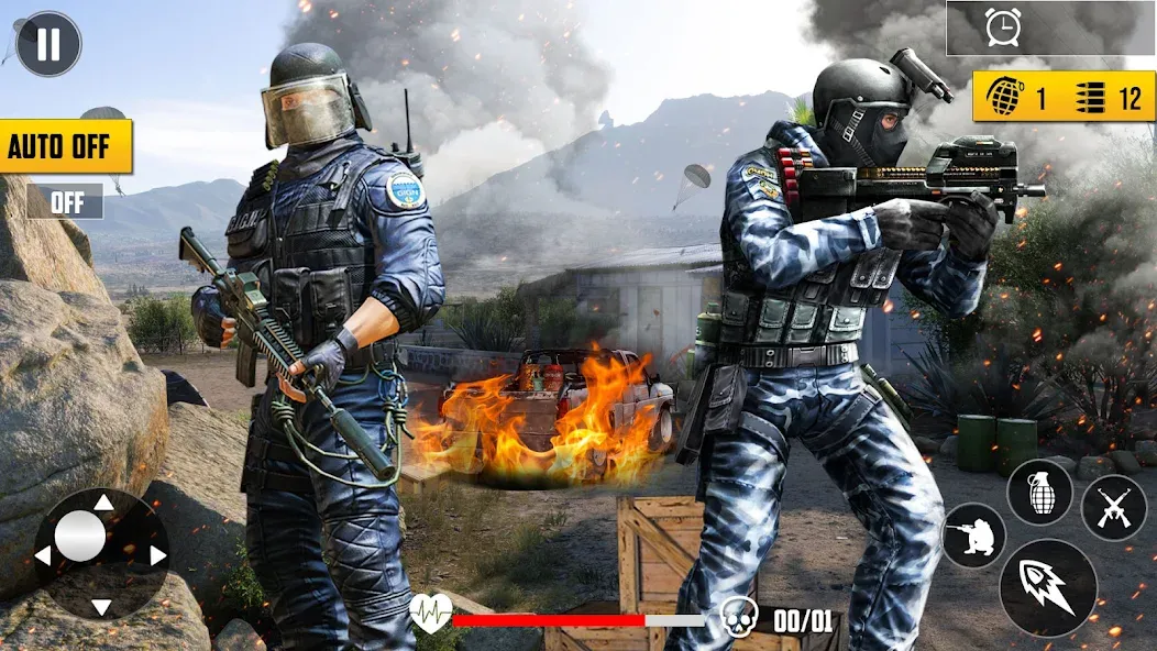 Скачать Gun Shooting Games Fps Offline — Безлимитные патроны и оружие — скриншот 5 Скачать Gun Shooting Games Fps Offline — Безлимитные патроны и оружие — скриншот 5