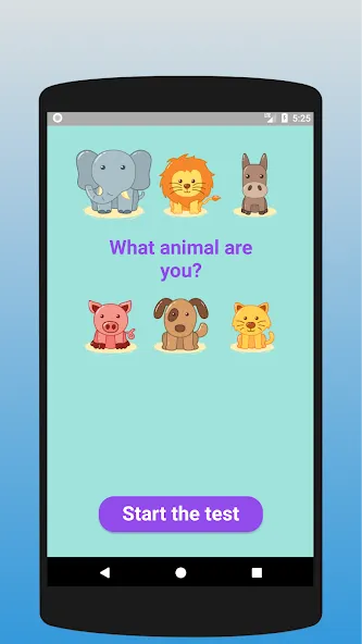 What animal are you? Test — Все животные разблокированы, скачать мод APK — скриншот 1 What animal are you? Test — Все животные разблокированы, скачать мод APK — скриншот 1