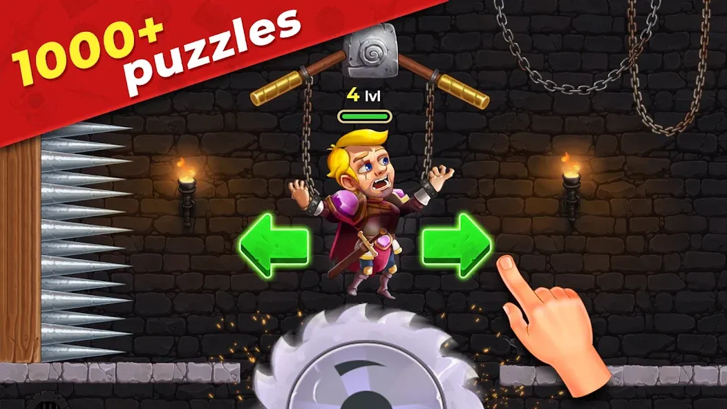 Скачать Mr. Knight: Pin Puzzles бесплатно — Безлимитные подсказки и монеты — скриншот 1 Скачать Mr. Knight: Pin Puzzles бесплатно — Безлимитные подсказки и монеты — скриншот 1