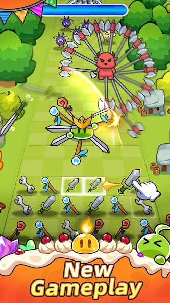 Slime Legion — скачать мод: Безлимитные ресурсы и мощные слаймы — скриншот 2 Slime Legion — скачать мод: Безлимитные ресурсы и мощные слаймы — скриншот 2