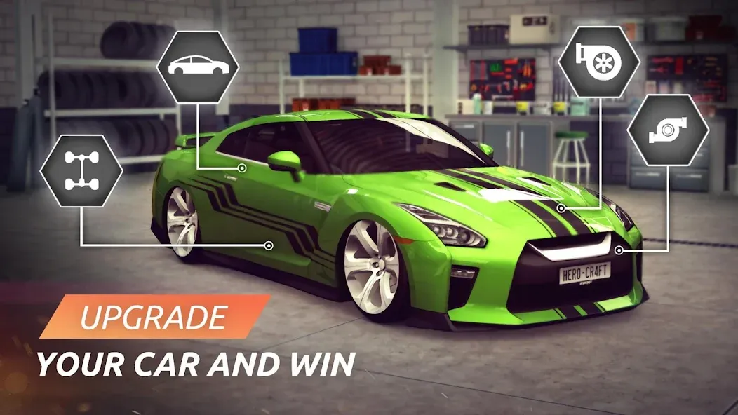 SRGT－Racing & Car Driving Game мод на Андроид: Безлимитные деньги и топливо — скриншот 2
