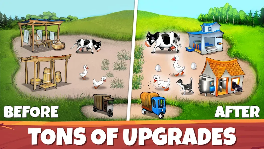 Скачать Farm Frenzy:Legendary Classics мод — Безлимитные монеты и открыты все уровни — скриншот 2 Скачать Farm Frenzy:Legendary Classics мод — Безлимитные монеты и открыты все уровни — скриншот 2