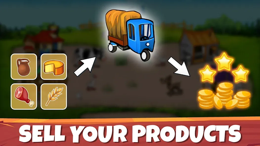 Скачать Farm Frenzy:Legendary Classics мод — Безлимитные монеты и открыты все уровни — скриншот 3 Скачать Farm Frenzy:Legendary Classics мод — Безлимитные монеты и открыты все уровни — скриншот 3
