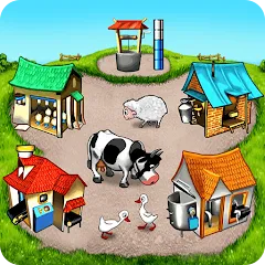 Скачать Farm Frenzy：Legendary Classics мод — Безлимитные монеты и открыты все уровни