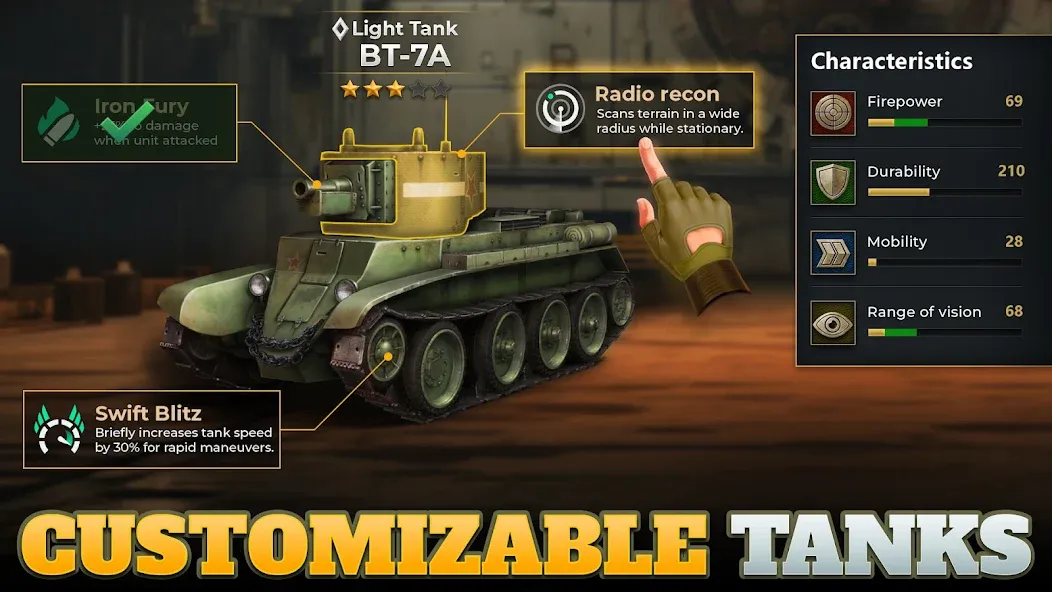 Скачать Tanks Charge: Online PvP Arena — Безлимитные деньги и усиленная броня — скриншот 5 Скачать Tanks Charge: Online PvP Arena — Безлимитные деньги и усиленная броня — скриншот 5