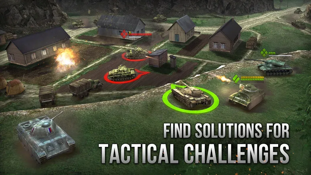 Armor Age: WW2 tank strategy — взломанная версия, Безлимитные деньги и открыты все уровни — скриншот 4 Armor Age: WW2 tank strategy — взломанная версия, Безлимитные деньги и открыты все уровни — скриншот 4