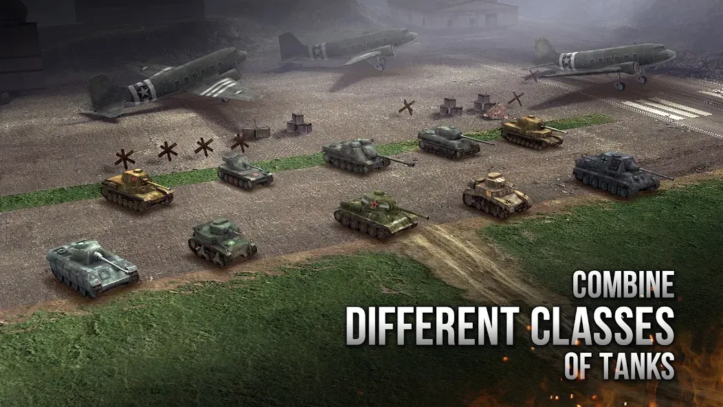 Armor Age: WW2 tank strategy — взломанная версия, Безлимитные деньги и открыты все уровни — скриншот 5 Armor Age: WW2 tank strategy — взломанная версия, Безлимитные деньги и открыты все уровни — скриншот 5
