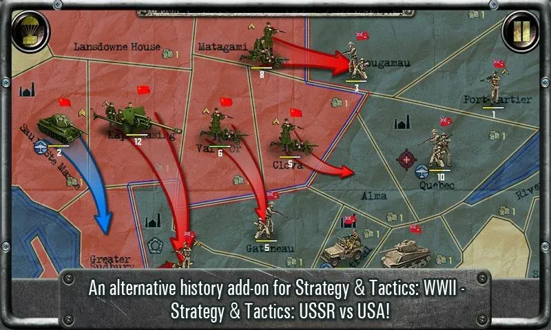 Strategy & Tactics-USSR vs USA взломанный APK — Безлимитные деньги и открыты все уровни — скриншот 1 Strategy & Tactics-USSR vs USA взломанный APK — Безлимитные деньги и открыты все уровни — скриншот 1