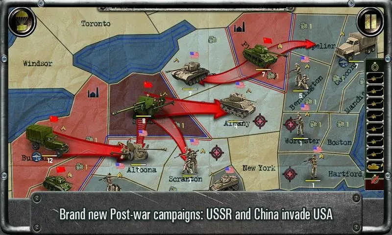 Strategy & Tactics-USSR vs USA взломанный APK — Безлимитные деньги и открыты все уровни — скриншот 2 Strategy & Tactics-USSR vs USA взломанный APK — Безлимитные деньги и открыты все уровни — скриншот 2
