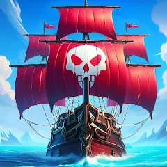 Pirate Ships・Build and Fight на телефон — скачать мод: Безлимитные ресурсы и корабли