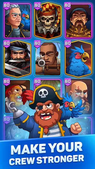 Pirates & Puzzles：Ship Battles MOD APK скачать на Андроид — Безлимитные ресурсы и корабли — скриншот 3