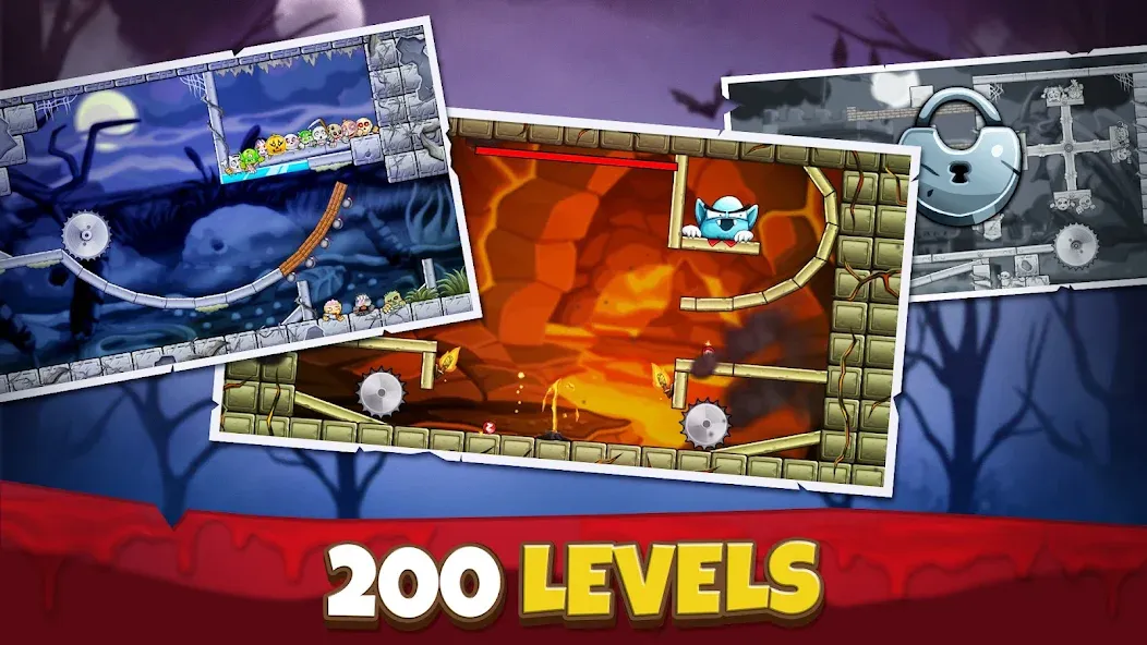 Crush the Monsters:Foul Puzzle — Безлимитные деньги и все уровни, скачать мод APK — скриншот 4 Crush the Monsters:Foul Puzzle — Безлимитные деньги и все уровни, скачать мод APK — скриншот 4