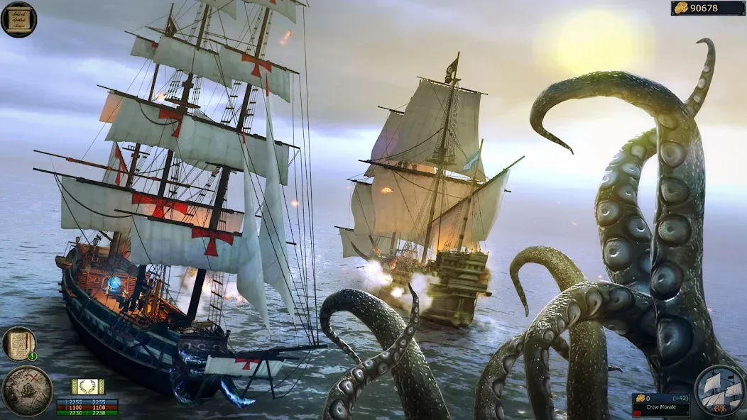 Pirates Flag-Open-world RPG — взломанная версия, Безлимитные деньги и ресурсы — скриншот 1 Pirates Flag-Open-world RPG — взломанная версия, Безлимитные деньги и ресурсы — скриншот 1