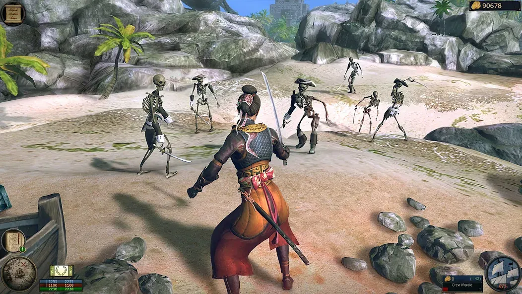 Pirates Flag-Open-world RPG — взломанная версия, Безлимитные деньги и ресурсы — скриншот 3 Pirates Flag-Open-world RPG — взломанная версия, Безлимитные деньги и ресурсы — скриншот 3