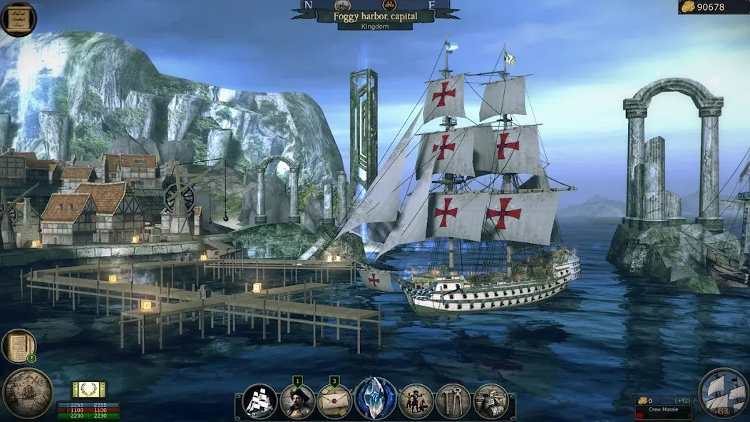 Pirates Flag-Open-world RPG — взломанная версия, Безлимитные деньги и ресурсы — скриншот 4 Pirates Flag-Open-world RPG — взломанная версия, Безлимитные деньги и ресурсы — скриншот 4