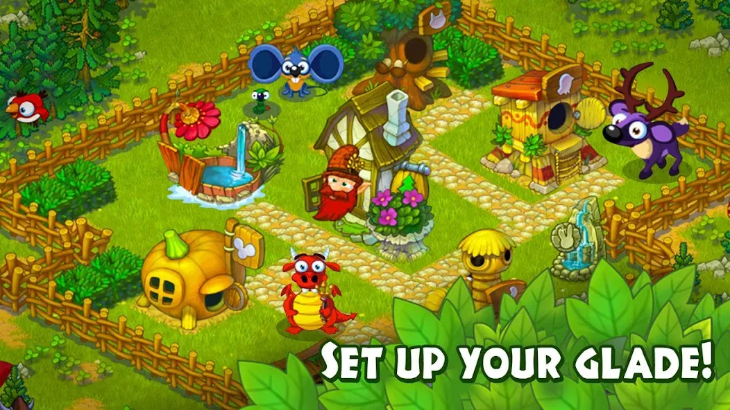 Скачать взлом Animal Village: Forest Ranch — Безлимитные монеты и ресурсы — скриншот 1