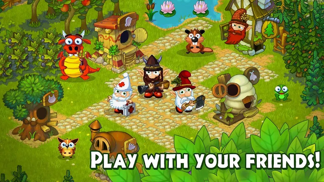 Скачать взлом Animal Village: Forest Ranch — Безлимитные монеты и ресурсы — скриншот 5