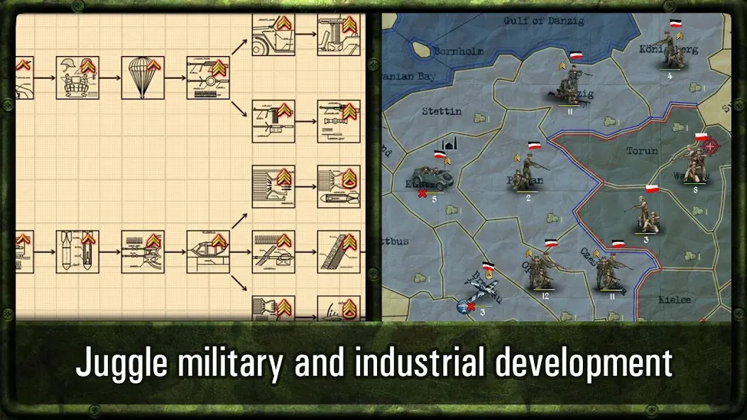 Strategy & Tactics: WW2 MOD APK скачать на Андроид — Безлимитные ресурсы и открытые кампании — скриншот 4