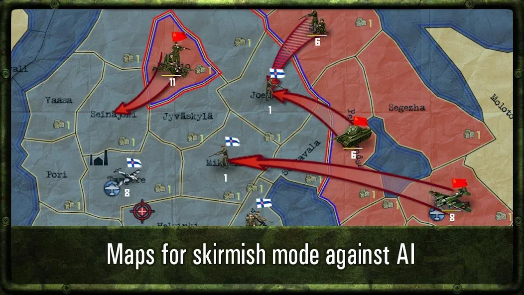 Strategy & Tactics: WW2 MOD APK скачать на Андроид — Безлимитные ресурсы и открытые кампании — скриншот 5