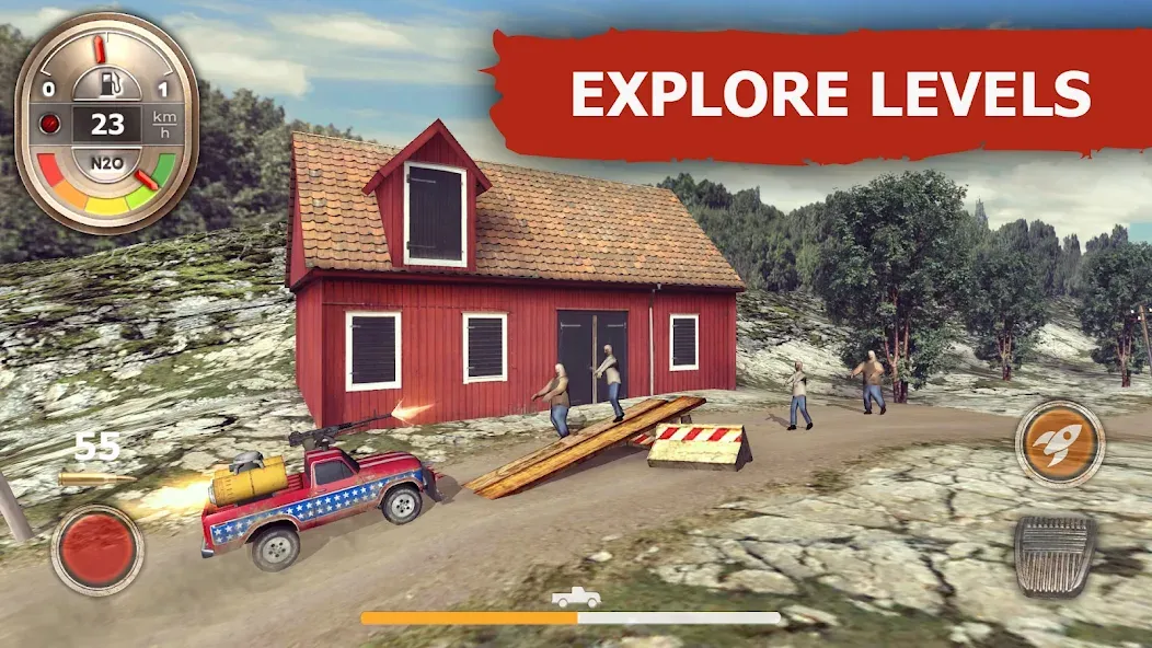 Скачать Zombie Derby — Безлимитные деньги и топливо — скриншот 3 Скачать Zombie Derby — Безлимитные деньги и топливо — скриншот 3