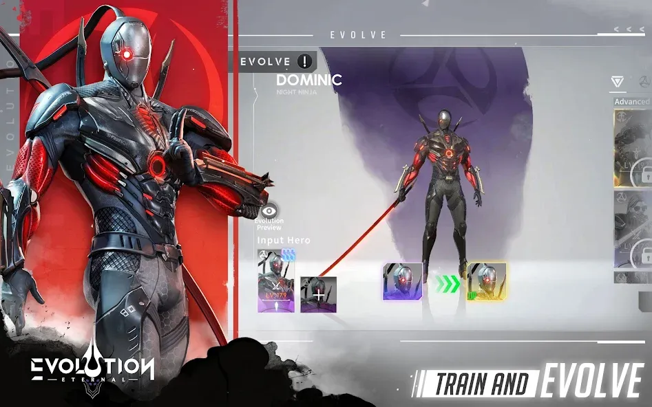 Eternal Evolution — Безлимитные ресурсы и герои, скачать мод APK — скриншот 5 Eternal Evolution — Безлимитные ресурсы и герои, скачать мод APK — скриншот 5