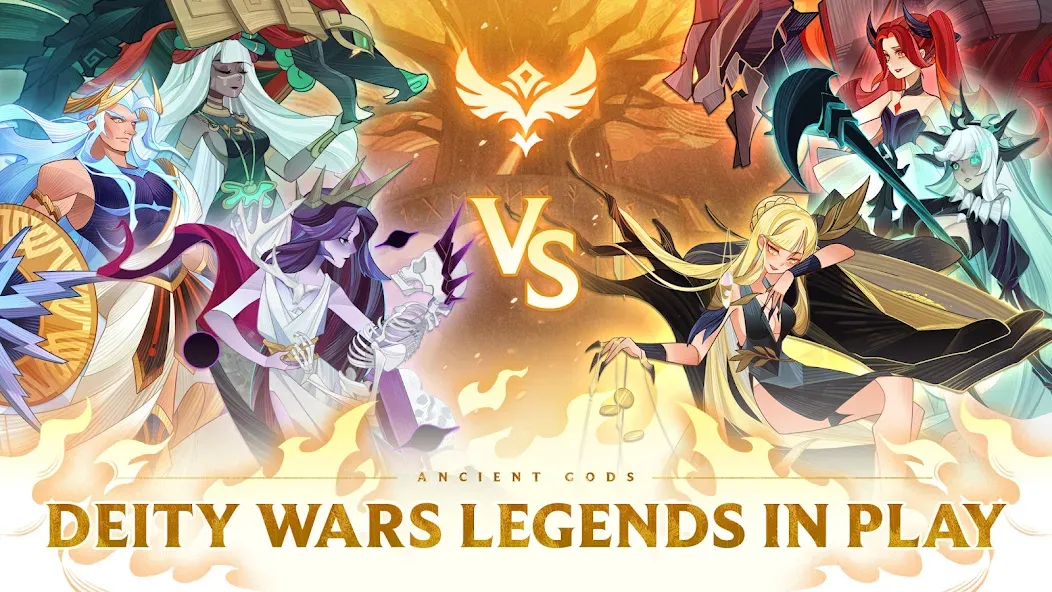 Скачать Ancient Gods: Card Battle RPG мод — Безлимитные ресурсы и открытые карты — скриншот 1 Скачать Ancient Gods: Card Battle RPG мод — Безлимитные ресурсы и открытые карты — скриншот 1