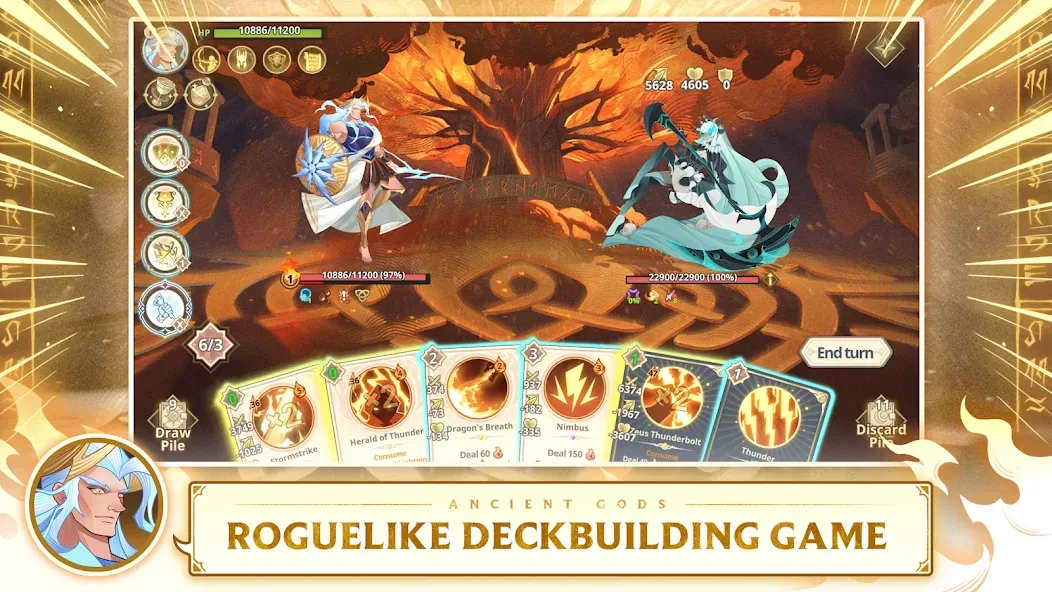 Скачать Ancient Gods: Card Battle RPG мод — Безлимитные ресурсы и открытые карты — скриншот 2 Скачать Ancient Gods: Card Battle RPG мод — Безлимитные ресурсы и открытые карты — скриншот 2