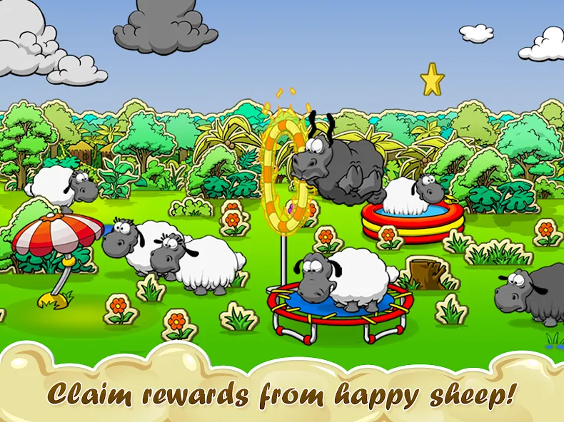 Скачать мод Clouds & Sheep — Безлимитные ресурсы и сняты ограничения — скриншот 2 Скачать мод Clouds & Sheep — Безлимитные ресурсы и сняты ограничения — скриншот 2