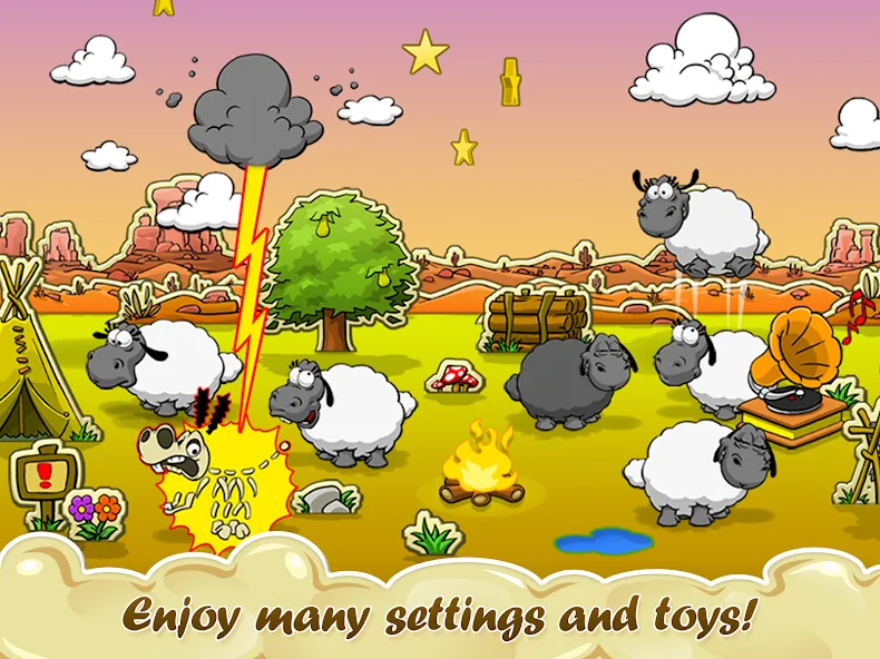 Скачать мод Clouds & Sheep — Безлимитные ресурсы и сняты ограничения — скриншот 3 Скачать мод Clouds & Sheep — Безлимитные ресурсы и сняты ограничения — скриншот 3