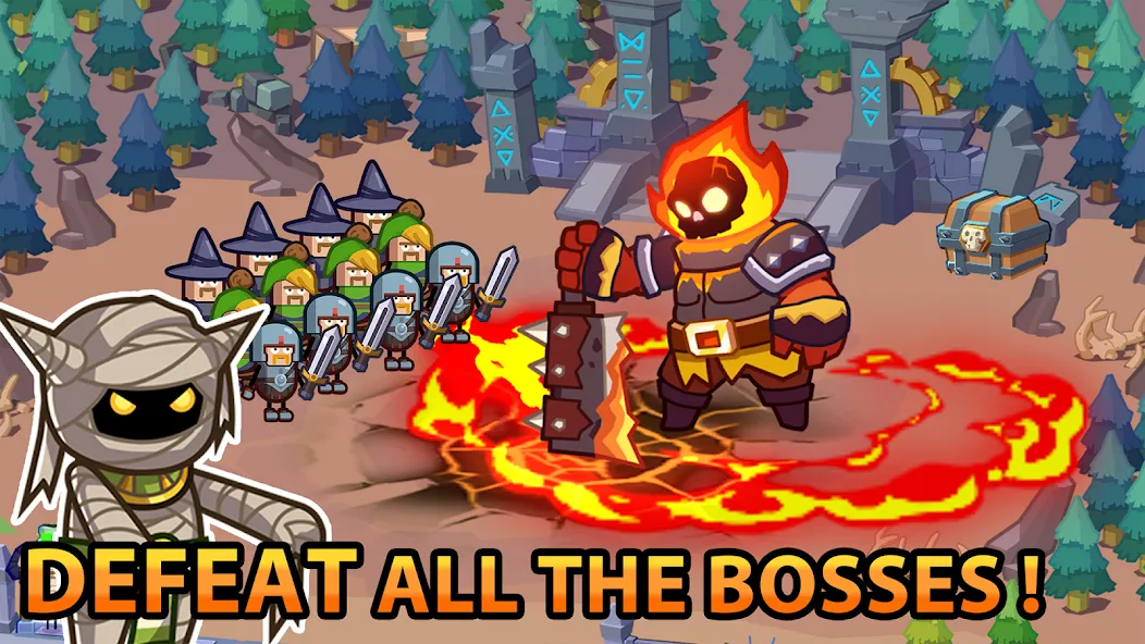 Hero Making Tycoon: Idle Games — скачать мод: Безлимитные деньги и герои — скриншот 2 Hero Making Tycoon: Idle Games — скачать мод: Безлимитные деньги и герои — скриншот 2