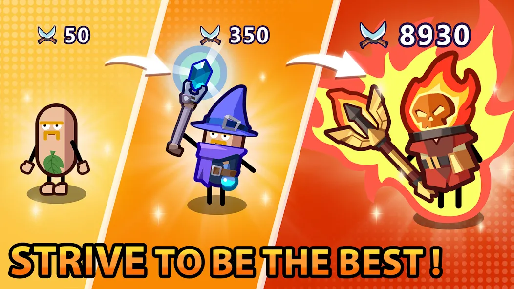 Hero Making Tycoon: Idle Games — скачать мод: Безлимитные деньги и герои — скриншот 3 Hero Making Tycoon: Idle Games — скачать мод: Безлимитные деньги и герои — скриншот 3