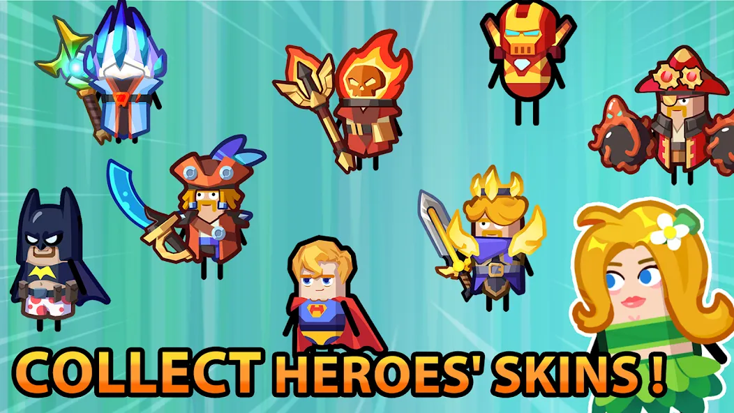 Hero Making Tycoon: Idle Games — скачать мод: Безлимитные деньги и герои — скриншот 4 Hero Making Tycoon: Idle Games — скачать мод: Безлимитные деньги и герои — скриншот 4