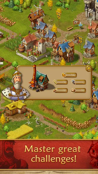 Скачать Townsmen — Безлимитные ресурсы и деньги — скриншот 4