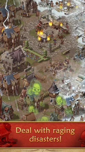 Скачать Townsmen — Безлимитные ресурсы и деньги — скриншот 5