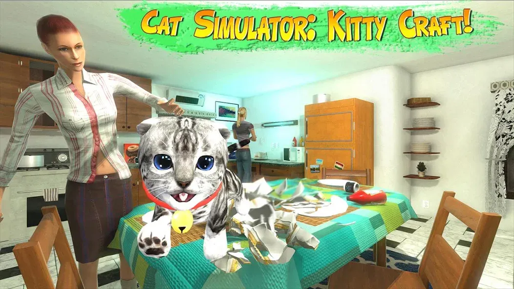 Cat Simulator : Kitty Craft MOD APK: Безлимитные монеты и всё открыто — скриншот 1 Cat Simulator : Kitty Craft MOD APK: Безлимитные монеты и всё открыто — скриншот 1