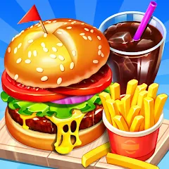 Скачать взлом Cooking Restaurant Food Games — Много денег и открыты уровни