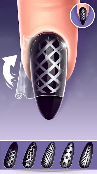 Nail Salon Fashion Makeup Game на телефон — скачать мод: Безлимитные деньги и все предметы открыты — скриншот 2 Nail Salon Fashion Makeup Game на телефон — скачать мод: Безлимитные деньги и все предметы открыты — скриншот 2