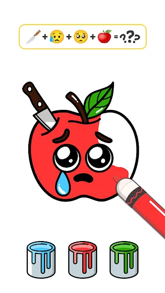 Мод Emoji Mix: DIY Mixing — Безлимитные монеты и все эмодзи, скачать APK — скриншот 4 Мод Emoji Mix: DIY Mixing — Безлимитные монеты и все эмодзи, скачать APK — скриншот 4