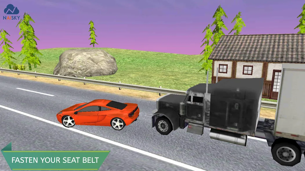 Скачать Highway Traffic Car Racer бесплатно — Безлимитные деньги и все машины открыты — скриншот 1