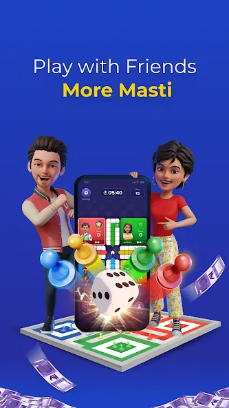 Play Ludo Game Online Win Cash — взломанная версия, Выигрыш реальных денег без ограничений — скриншот 2