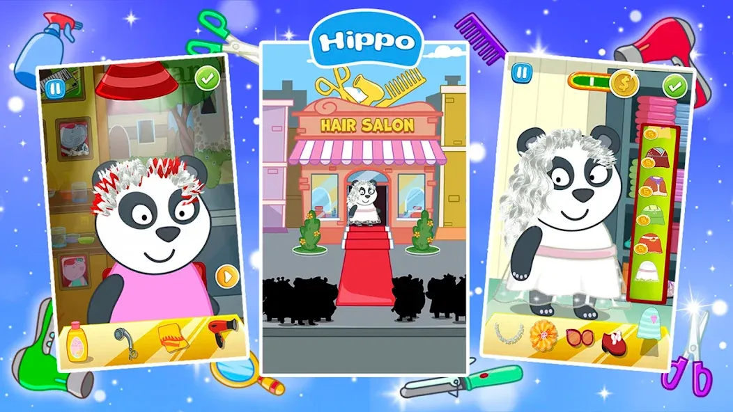 Мод Hair Salon: Fashion Games — Безлимитные деньги и все предметы открыты, скачать APK — скриншот 2
