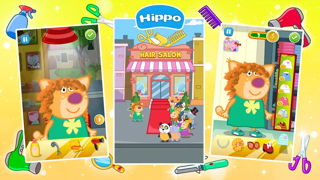 Мод Hair Salon: Fashion Games — Безлимитные деньги и все предметы открыты, скачать APK — скриншот 4