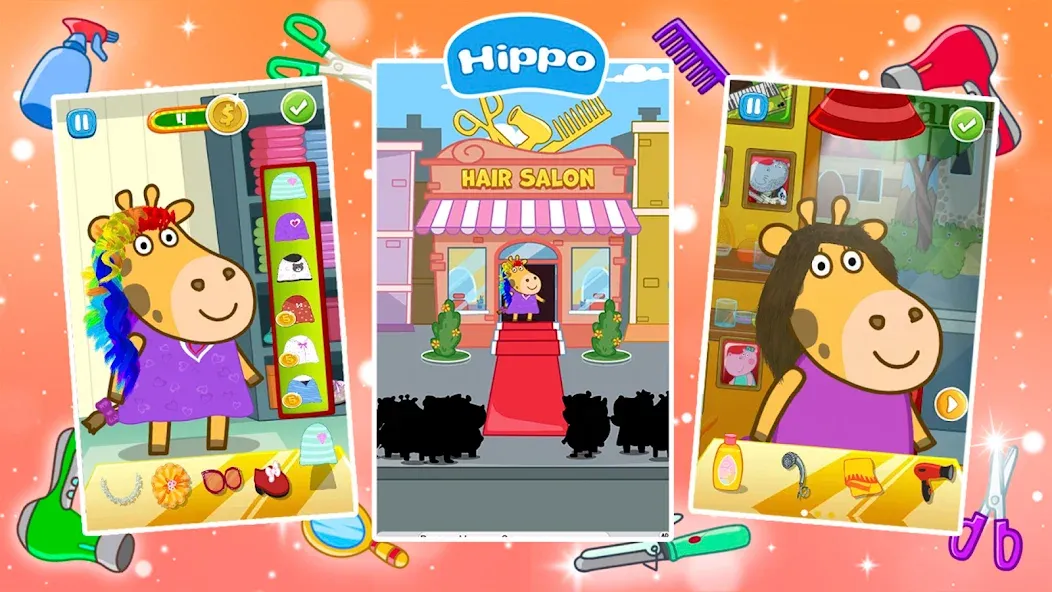 Мод Hair Salon: Fashion Games — Безлимитные деньги и все предметы открыты, скачать APK — скриншот 5