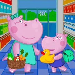 Скачать Kids Supermarket: Shopping последней версии — Безлимитные монеты и все товары доступны