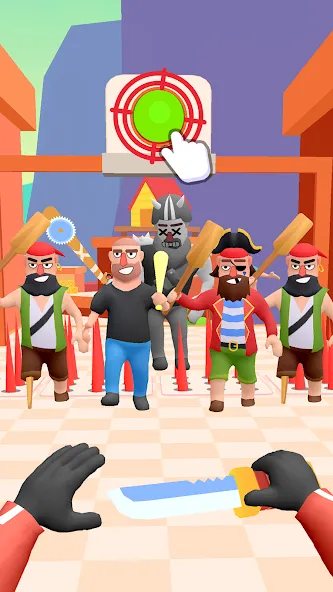 Hit Master 3D - Knife Assassin MOD APK скачать на Андроид — Безлимитные ножи и открыты уровни — скриншот 3 Hit Master 3D - Knife Assassin MOD APK скачать на Андроид — Безлимитные ножи и открыты уровни — скриншот 3