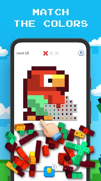 Скачать Blockin' Color - Block Puzzle бесплатно — Безлимитные подсказки и жизни — скриншот 2 Скачать Blockin' Color - Block Puzzle бесплатно — Безлимитные подсказки и жизни — скриншот 2