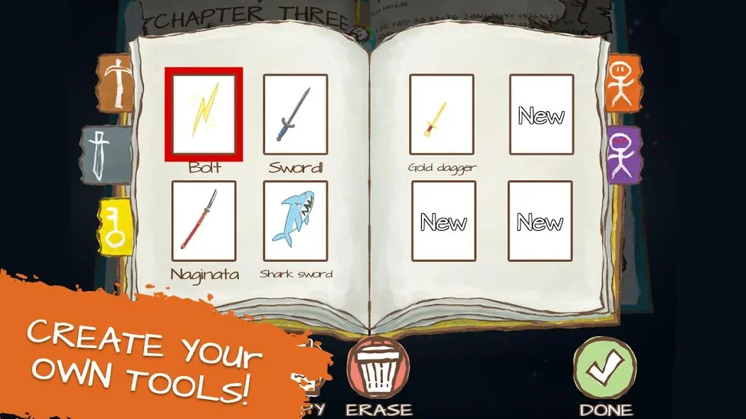 Draw a Stickman: EPIC 2 (Мод: Разблокированы все уровни и персонажи) — скачать на Андроид — скриншот 4