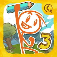 Мод Draw a Stickman: EPIC 3 — Безлимитные подсказки и открыты все уровни, скачать APK