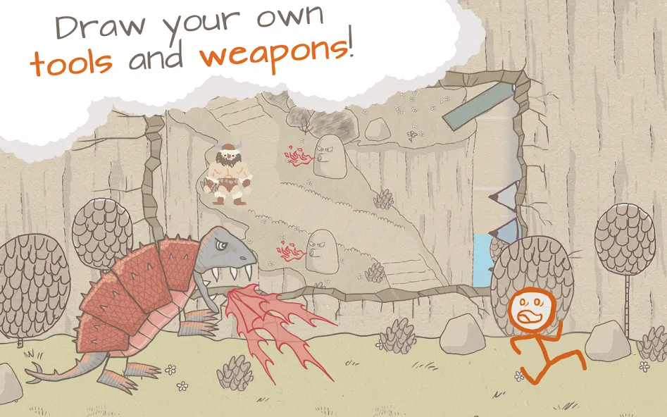 Скачать мод Draw a Stickman: EPIC Free — Безлимитные подсказки и открыты все уровни — скриншот 4