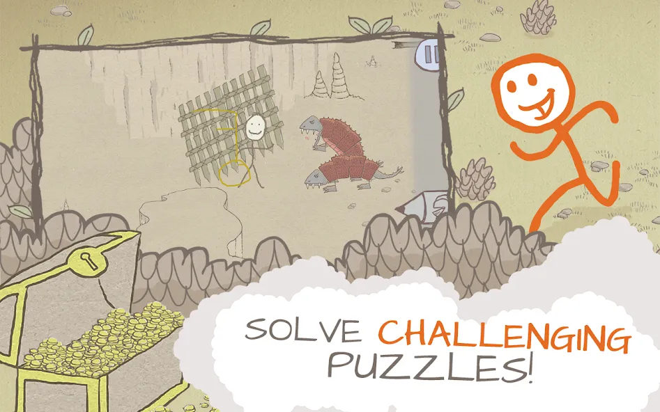 Скачать мод Draw a Stickman: EPIC Free — Безлимитные подсказки и открыты все уровни — скриншот 5